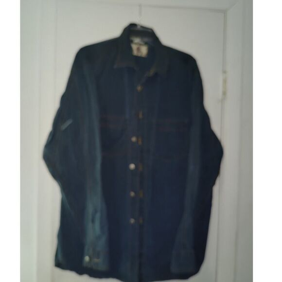 Territory Ahead Mens Blue Button Down Shirt - Size XL - Picture 2 of 3